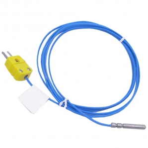 K Type Thermocouple RTD Temperature Sensor Mini-Connector Probe Sensor Temperature Sensors Measure Range -40 to 400C