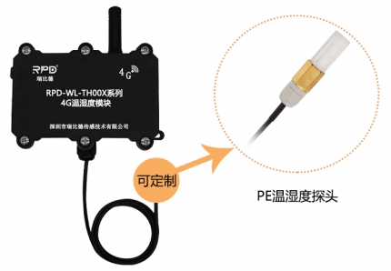PE探头4G无线温湿度传感器